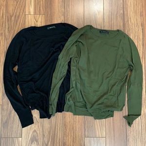 Zara long sleeve t-shirts